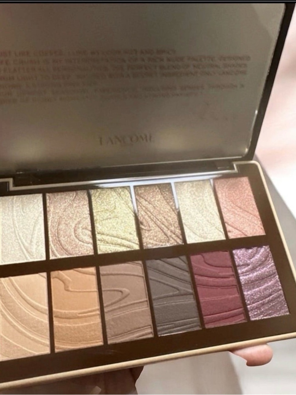 2025 Lancome Idole Cafe Crush Eye Makeup Platte Eyeshadow Full Size Ori. $75